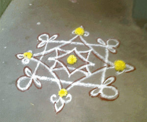 Rangoli: Free hand Rangoli