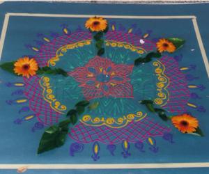 Rangoli: kolam entry - 3