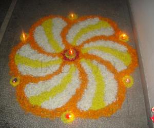 pookalam for diwali rangoli contest