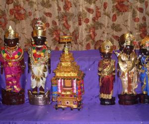 Rangoli: Marapaachi dolls for Golu