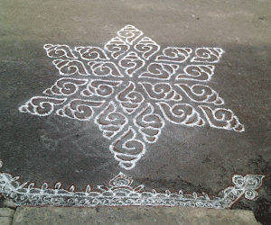 Rangoli: Shanku Kolam