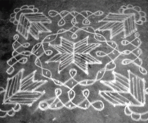 Traditional Kolam