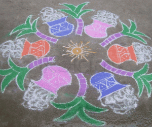 Rangoli: Pongal Kolam