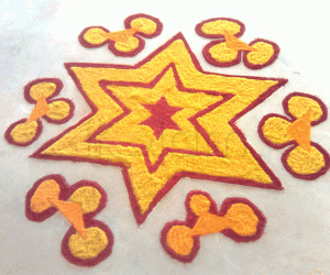 Rangoli: Kolam 1