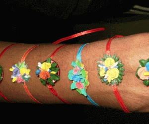 Rangoli: Rakhis