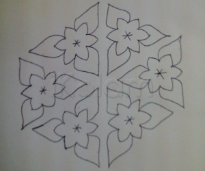 Flower Rangoli