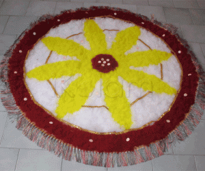 Woollen Rangoli