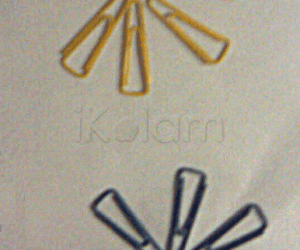 Rangoli: Rangoli using paper clips