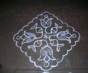 Fish kolam