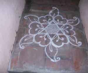 Another star kolam