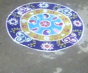 Tamil New year - Rangoli