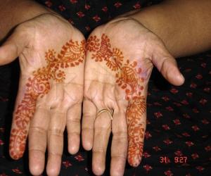 Rangoli: mehendi