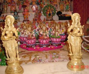 Ashtalakshmi display in Navaratri Golu 2010