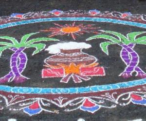 Pongal Rangoli