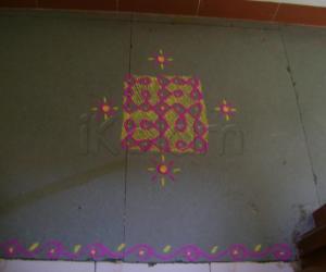 Small Colorful Rangoli