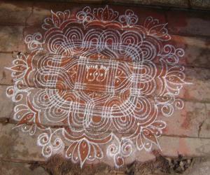 navratri kolam 3