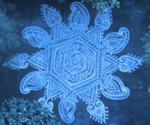 mehandi design kolam (inspiration kolam)