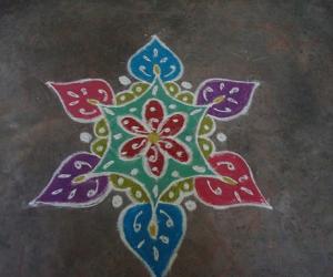 Color kolam