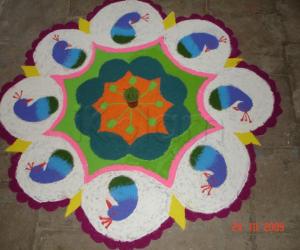 Kalyana Kolam - Wedding kolam