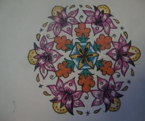 Rangoli: Dot kolam