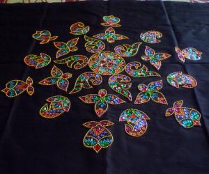 NEWLY INNOVATED "STAR COMPUTER KOLAM"