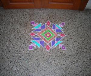 Kolam copied from ikolam website