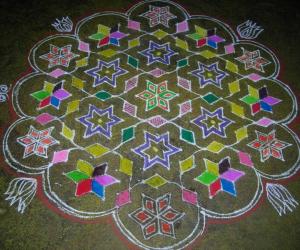 Rangoli: Dotted Rangoli