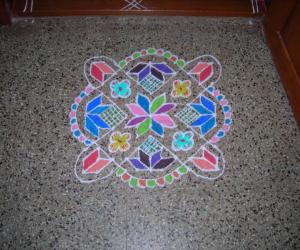 Dotted Rangoli