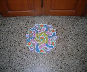 Dotted Rangoli