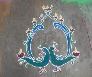 Pongal kolam