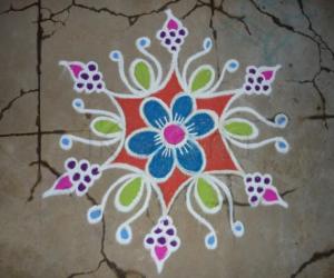 Grapes kolam