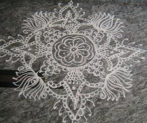 Rangoli: Sharavana Shukravara rangoli