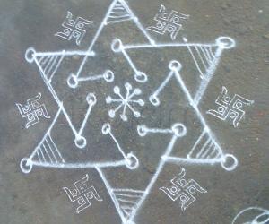 dotted kolam