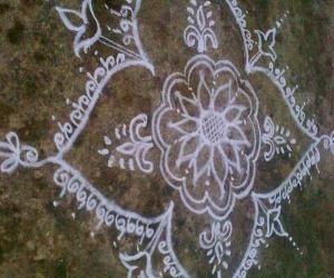 A Regular day kolam....