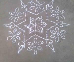 Chukki / Dotted Rangoli