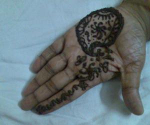 Rangoli: Mehandi design