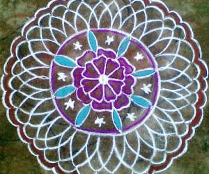 Free Hand Kolam