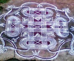 Krishna Jayanthi Kolam