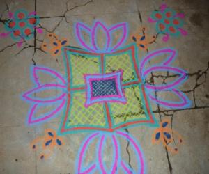 Rangoli: Net Design