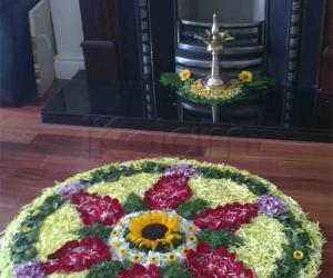 My pookalam for onam 2010