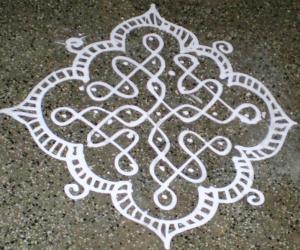 Daily kolams