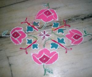 dotted rangoli