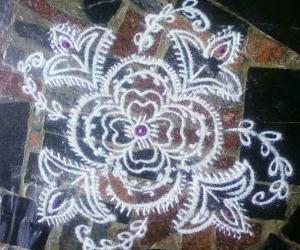 Chennai meet hangover kolam