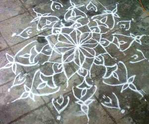 SUMMER VACATION KOLAM