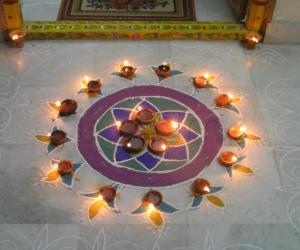 Diwali rangoli