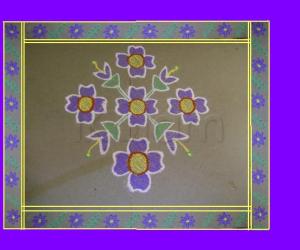 Flower Kolam