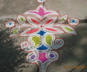 Rangoli: Traditional Kolam