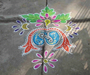 Floral Kolam