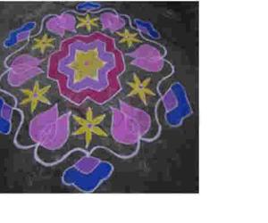 Dotted Rangoli