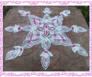 GOKULASHTAMI KOLAM